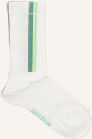 Witte MELTON Beenmode VERTICAL STRIPES SOCKS - medium