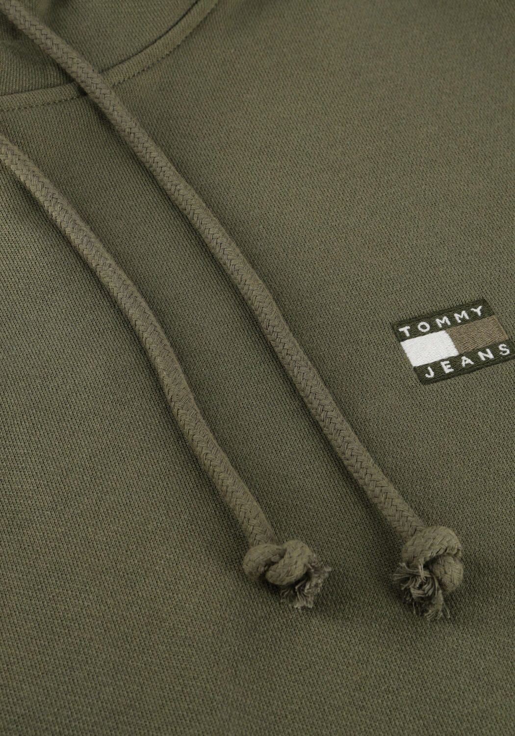 Olijf TOMMY JEANS Sweater TJM REG BADGE HOODIE EXT - large