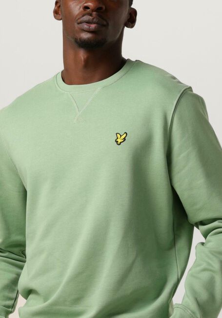 Groene LYLE & SCOTT Sweater CREW NECK SWEATSHIRT - large