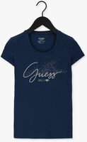 GUESS T-shirt SS CN CHLOE TEE Bleu foncé