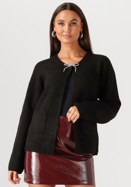 Zwarte MOVES Vest KATHERINE CARDIGAN 2579 - large