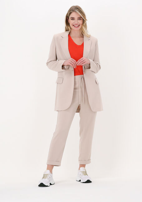 ACCESS Pantalon SWEAT PANTS WITH TUN-UP HEMS Sable - large