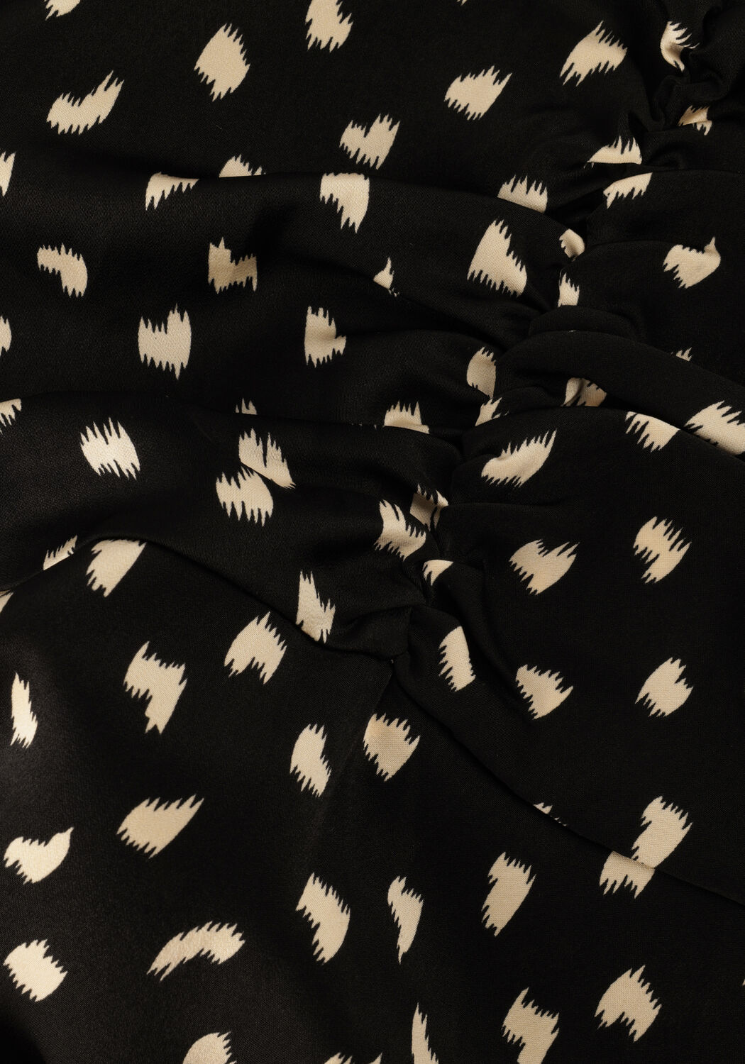 Zwarte NEO NOIR Maxi jurk HAYDEN FADING INK DRESS - large