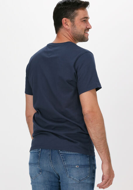 Donkerblauwe TOMMY JEANS T-shirt TJM REGULAR CORP LOGO C NECK - large