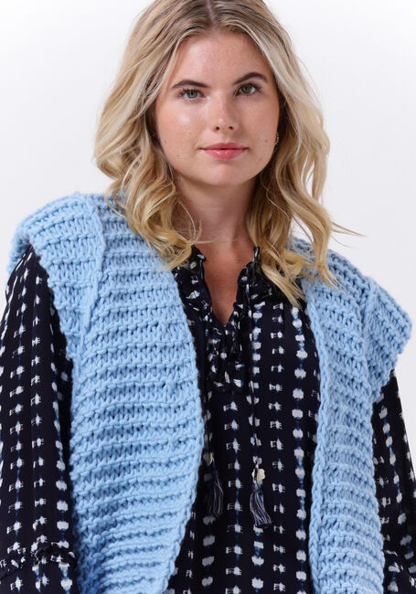 NOTRE-V Gilet KNIT GILET Bleu clair - large