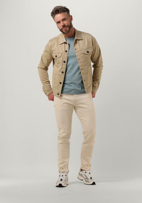 Zand DSTREZZED Jack JEANS JACKET TWILL KNIT - large