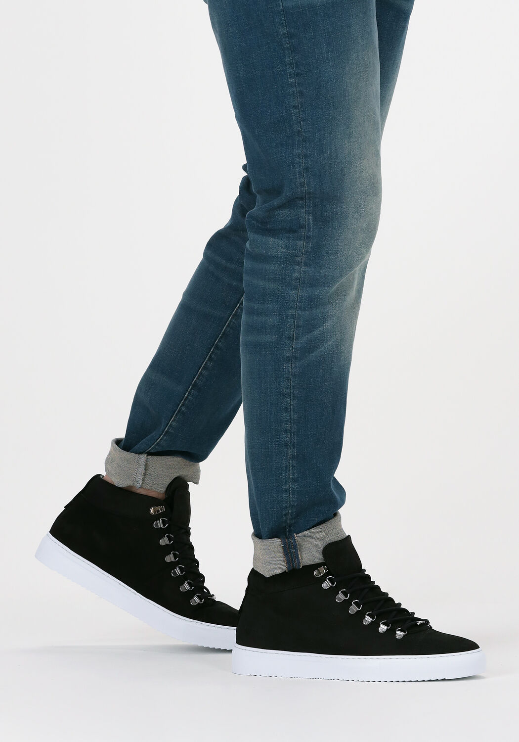 Zwarte NUBIKK Hoge sneakers JASE MID Omoda