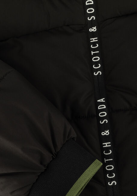 SCOTCH & SODA Veste matelassé WATER REPELLENT HOODED PUFFER JACKET en noir - large