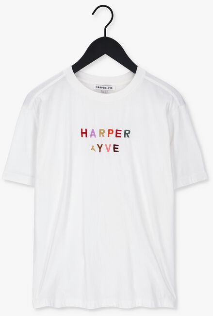 HARPER & YVE T-shirt LOGO-SS Blanc - large