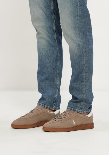Taupe RALPH LAUREN Sneakers BEDFORD PP-SNEAKERS-LOW TOP LACE - large