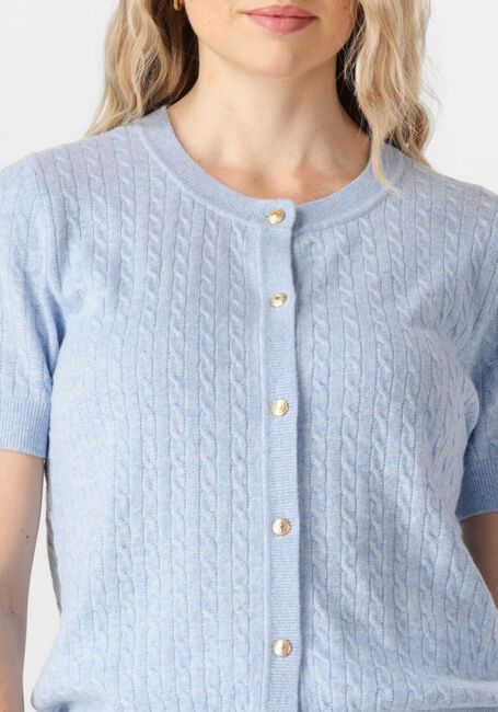 TOMMY HILFIGER Haut MINI CABLE C-NK CARDI SS en bleu - large
