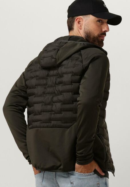 PEAK PERFORMANCE Veste matelassé M ARGON HYBRID HOOD Olive - large