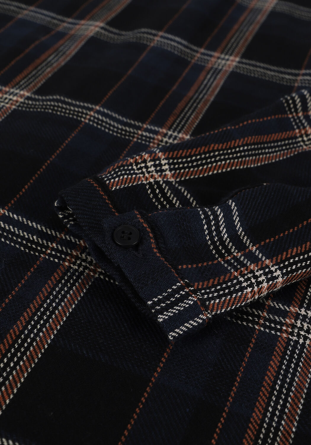 Donkerblauwe BY-BAR Mini jurk CHECK DRESS - large