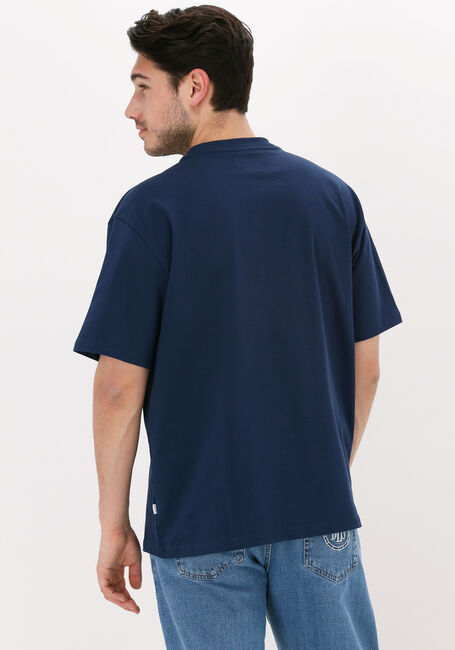 WOODBIRD T-shirt BAINE OVER TEE Bleu foncé - large