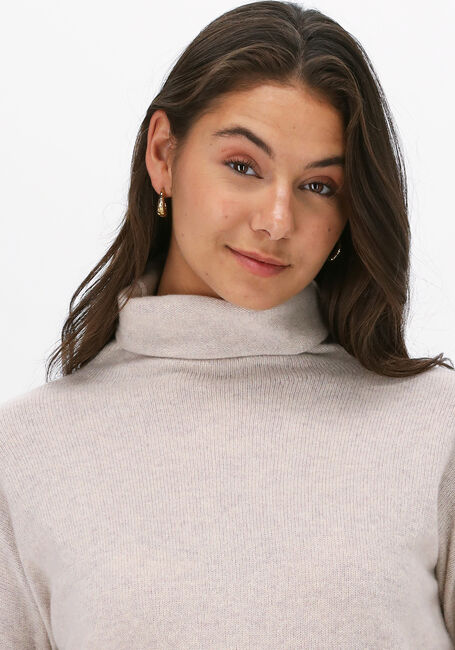 KNIT-TED Col roulé LOIS PULLOVER Écru - large