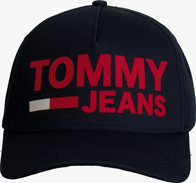 TOMMY HILFIGER Casquette TJU FLOCK PRINT CAP en bleu - large
