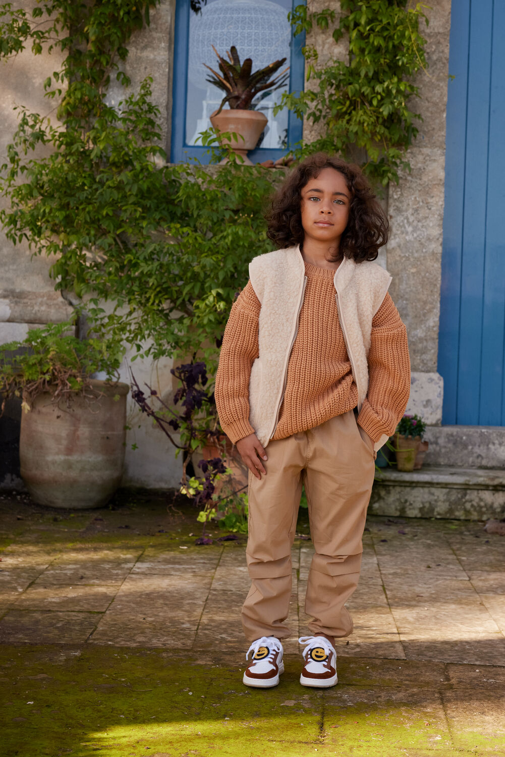 ALWERO RUDI JUNIOR Vestons en beige - large