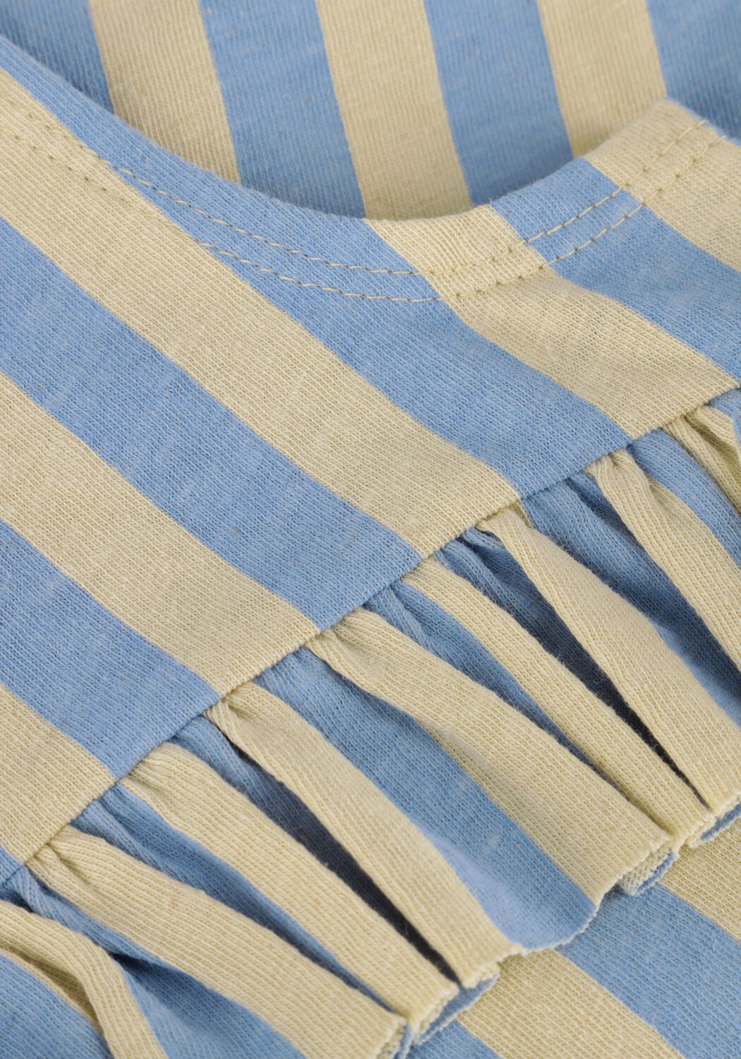 Blauwe Sproet & Sprout Top RUFFLE SINGLET STRIPES - large