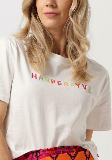HARPER & YVE T-shirt HARPER-SS en blanc - large