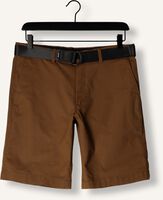 CALVIN KLEIN Pantalon courte MODERN TWILL SLIM SHORT BELT en camel CALVIN KLEIN Pantalon courte MODERN TWILL SLIM SHORT BELT en camel - medium
