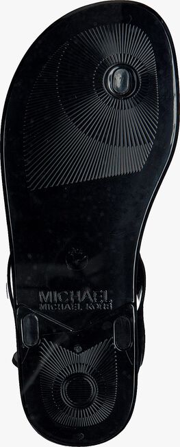 MICHAEL KORS Sandales MK PLATE JELLY en noir - large