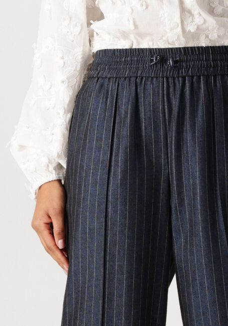 Donkerblauwe AAIKO Wijde broek ESILA PINSTRIPE CO 510 - large