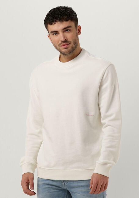 PUREWHITE Pull CREWNECK WITH BIG EMBROIDERY AT BACKSIDE Blanc - large