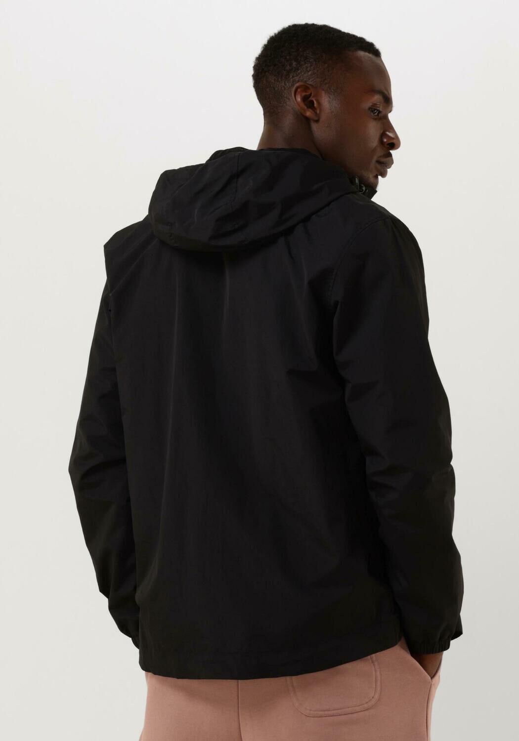 LYLE SCOTT Jack ZIP THROUGH HOODED JACKET en noir Omoda