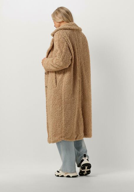 NOTRE-V Manteau Teddy TEDDY COAT LONG en taupe - large