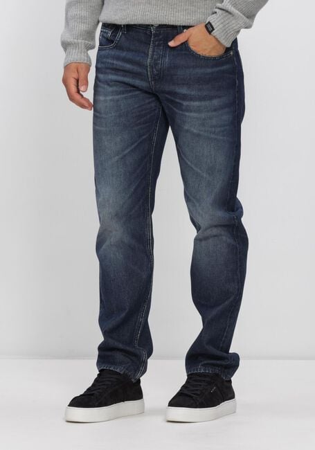 Donkerblauwe BUTCHER OF BLUE Straight leg jeans STOCKTON STRAIGHT REDDING DK AGED - large