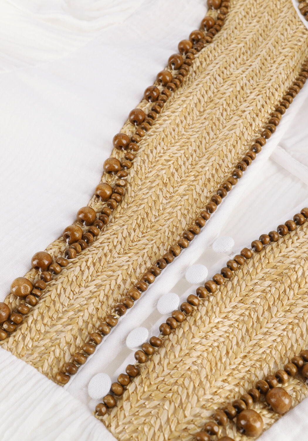 Witte MES DEMOISELLES  REVA BLOUSE - large