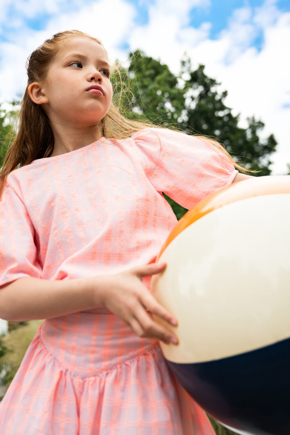 PETIT BLUSH Pantalon courte ROMANTIC SHORT en rose - large