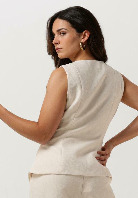 NEO NOIR Gilet LILY BOUCLE WAISTCOAT Blanc - large