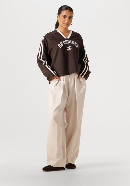 Bruine CO'COUTURE Sweater BATUCC COCO V-SWEAT - large