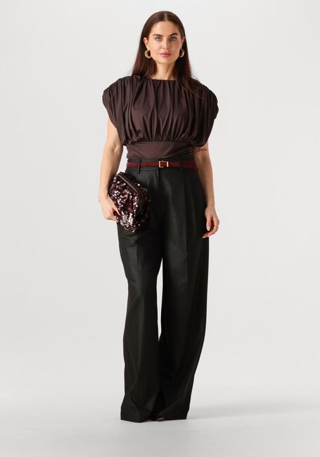 CO'COUTURE Haut CATTIA CC TOP en marron - large