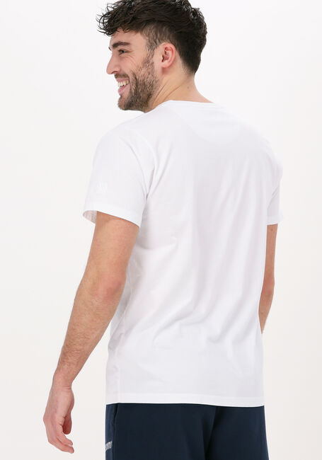 BLS HAFNIA T-shirt MINI OUTLINE LOGO T-SHIRT en blanc - large