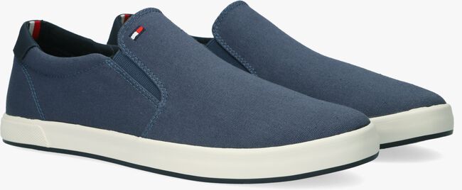Blauwe TOMMY HILFIGER Lage sneakers ICONIC SLIP ON - large