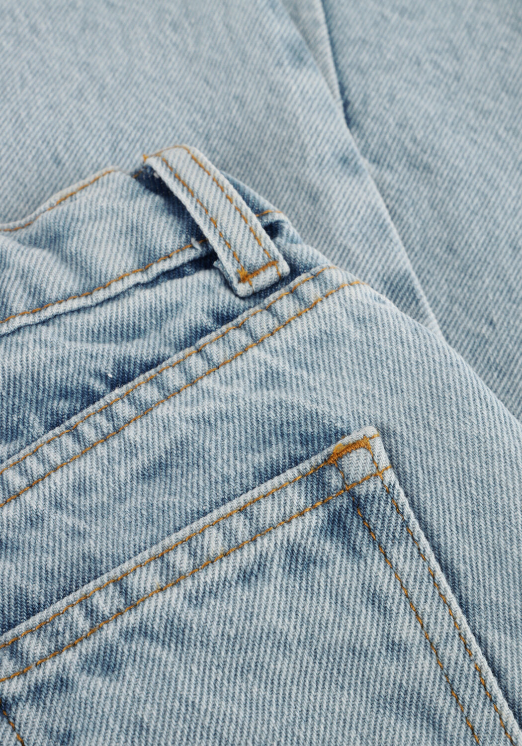 Lichtblauwe PETIT BLUSH Wide jeans BALLON FIT JEANS - large