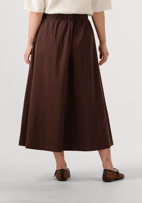 Bruine NEO NOIR Midirok YARA POPLIN SKIRT - large