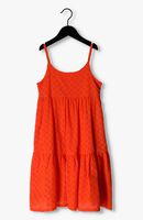 Oranje CARLIJNQ Maxi jurk BRODERIE - HALTER DRESS - medium