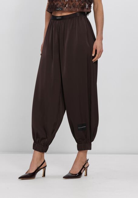 Bruine HAUTE L'AMITI&Eacute; Broeken/jumpsuits EVITA CROP HAREM PANT - large