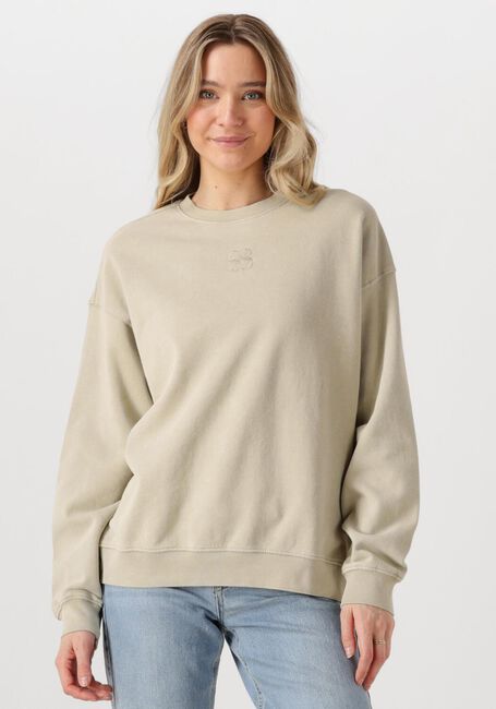 MY ESSENTIAL WARDROBE Pull DIEGOMW LOGO EMB. SWEAT en beige - large