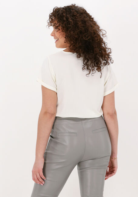 SIMPLE T-shirt JERSEY TOP Blanc - large