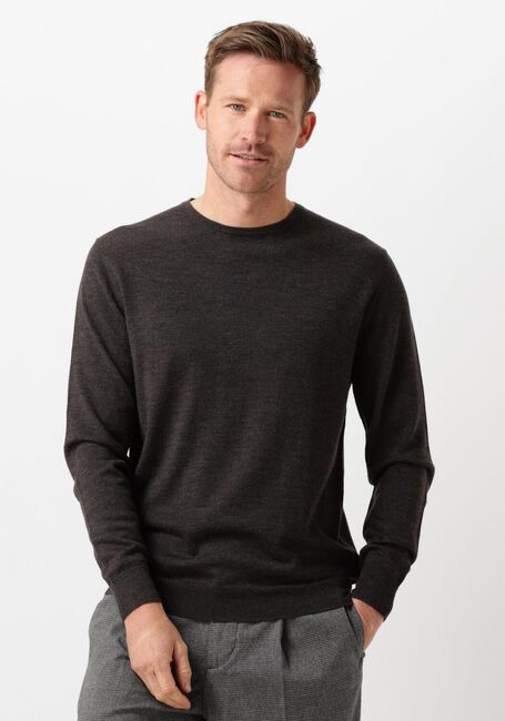 PROFUOMO Pull PULLOVER CREWNECK en marron - large