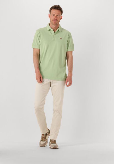 Groene PME LEGEND Polo PIQUE GARMENT DYE - large