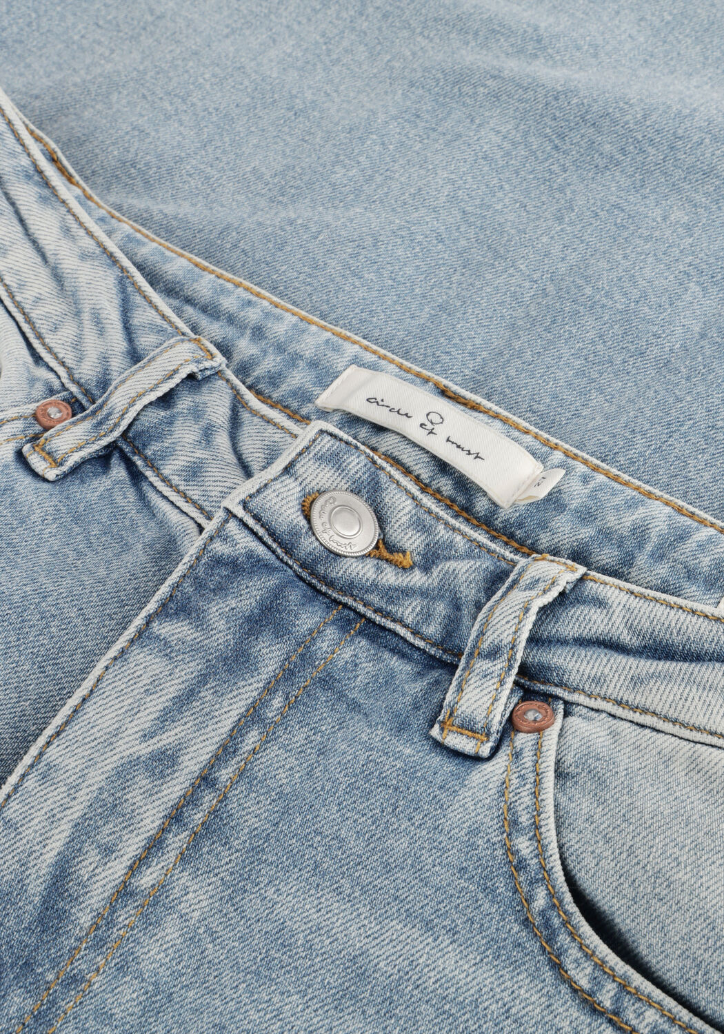 CIRCLE OF TRUST Wide jeans HARLEY DNM Bleu clair - large