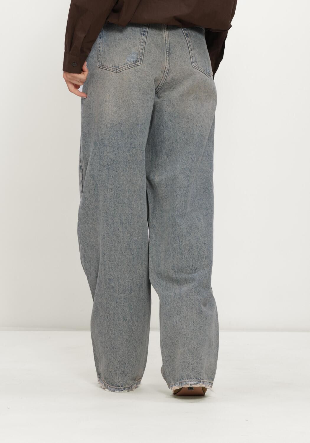 Lichtblauwe CIRCLE OF TRUST Wide jeans FALLON DNM - large