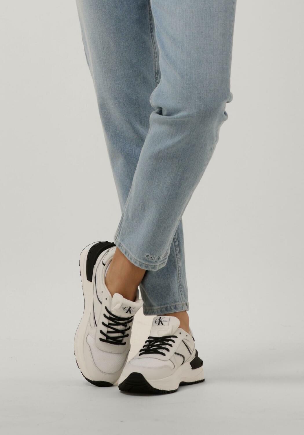 CALVIN KLEIN Baskets basses CHUNKY RIBBON en blanc - large