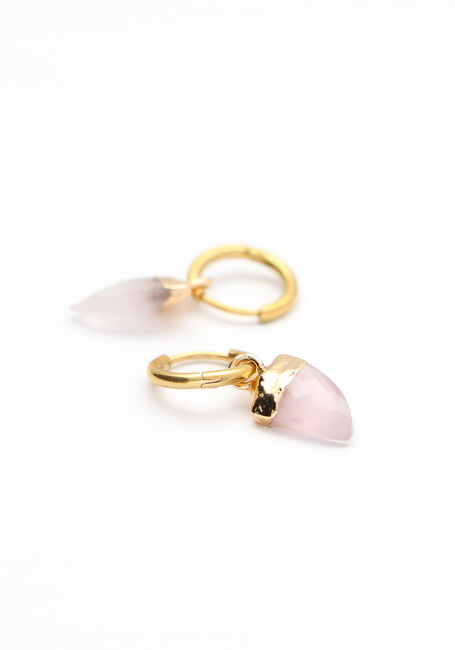 NOTRE-V Boucles d'oreilles OORBEL STEEEN TAND Doré - large