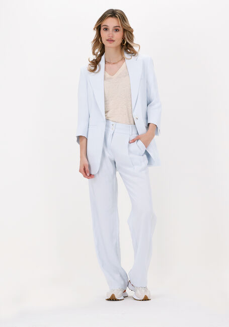 PENN & INK Pantalon large S22T776LTD 11133 Bleu clair - large